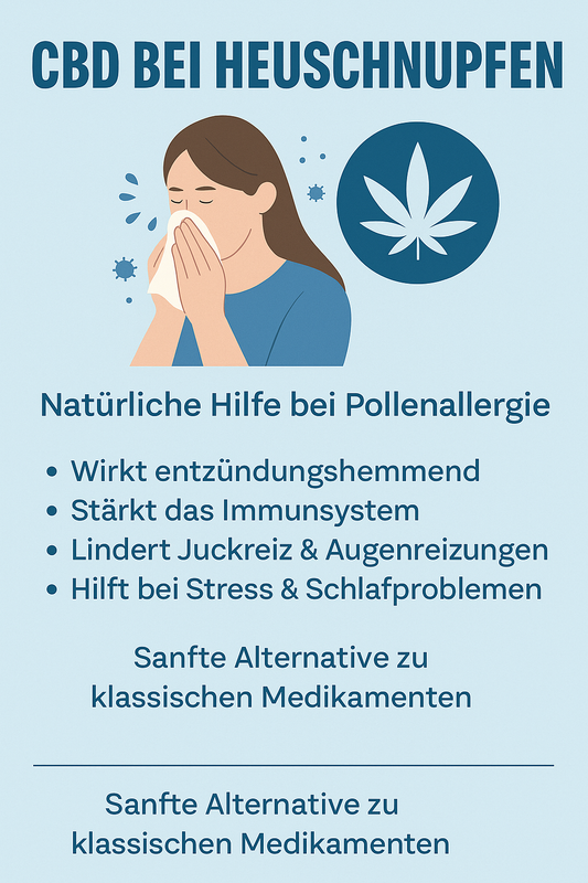 CBD bei Heuschnupfen – Natürliche Hilfe gegen Pollenallergie