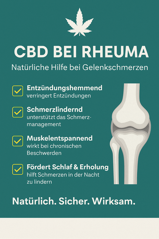 CBD bei Rheuma – Natürliche Hilfe bei Gelenkschmerzen