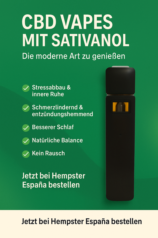 Warum CBD- und Sativanol-Vapes die Zukunft sind Einleitung