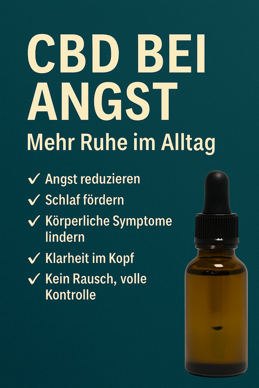 🌿 CBD bei Angst – Natürliche Hilfe für mehr Ruhe und Gelassenheit