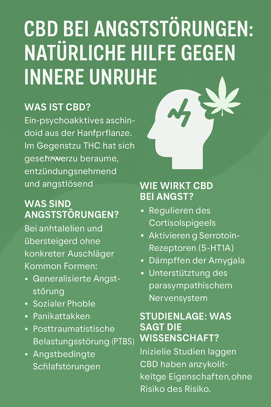 🌿 CBD bei Angststörungen: Natürliche Hilfe gegen innere Unruhe - Hempster Espana