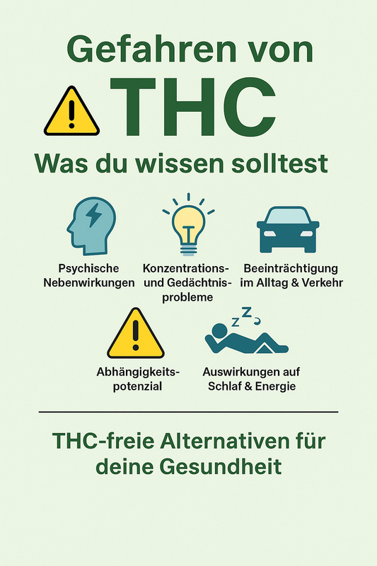 ⚠️ Die Gefahren von THC – Was du wissen solltest - Hempster Espana