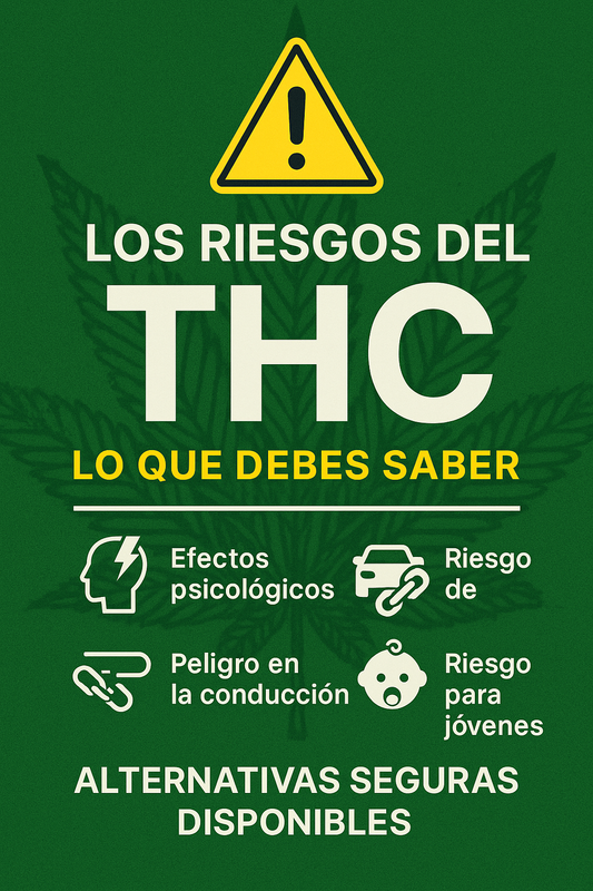 ⚠️ Los riesgos del THC – Lo que debes saber - Hempster Espana