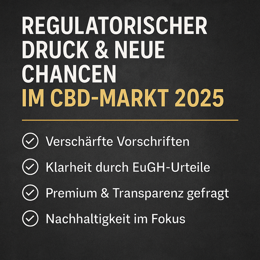 🧭 Regulatorischer Druck und neue Chancen im CBD-Geschäft 2025 - Hempster Espana