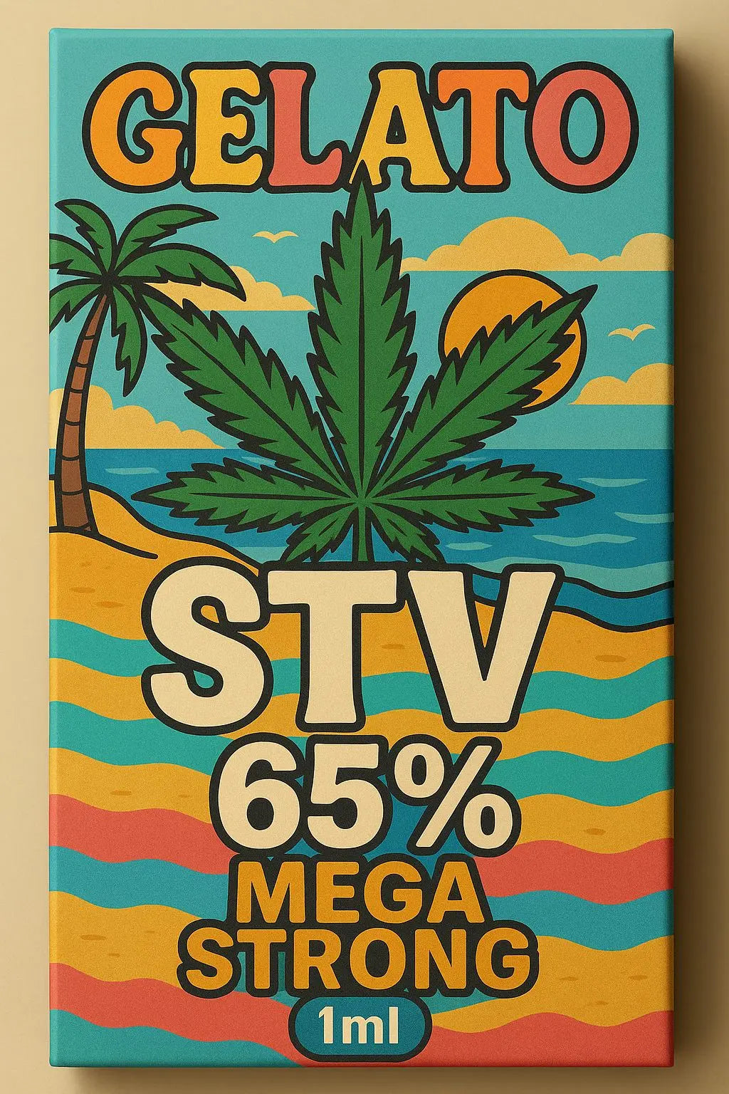 Vapes Zkittlez Sativa Power Stp 1ml